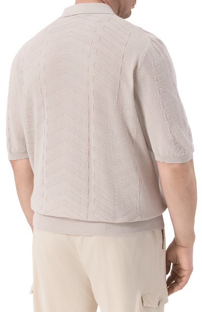 Хлопковое поло CORTIGIANI, арт. 4AS127, фото 4