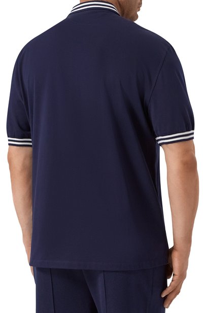 Хлопковое поло BRUNELLO CUCINELLI, арт. M0B133940W, фото 4