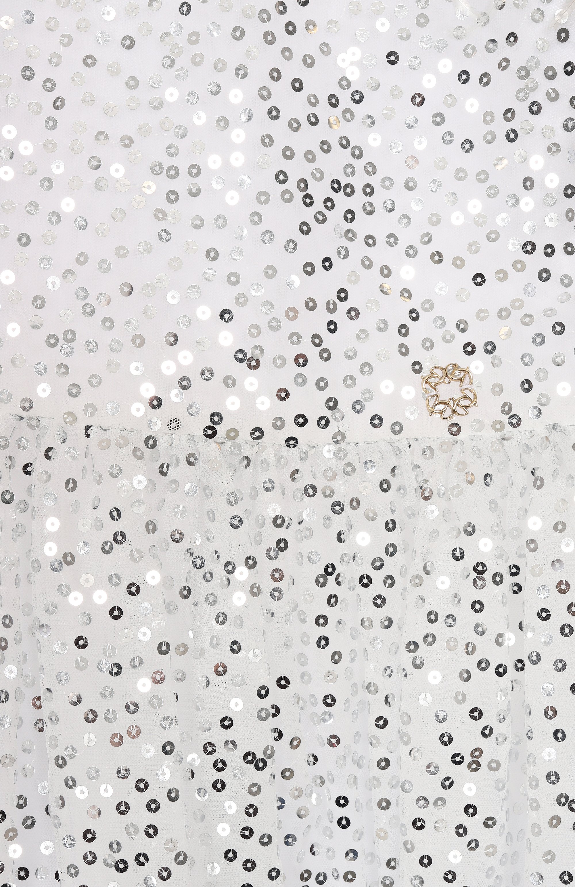 Платье с отделкой пайетками ELIE SAAB JUNIOR, арт. EFAB096 LU/TS1049, фото 3