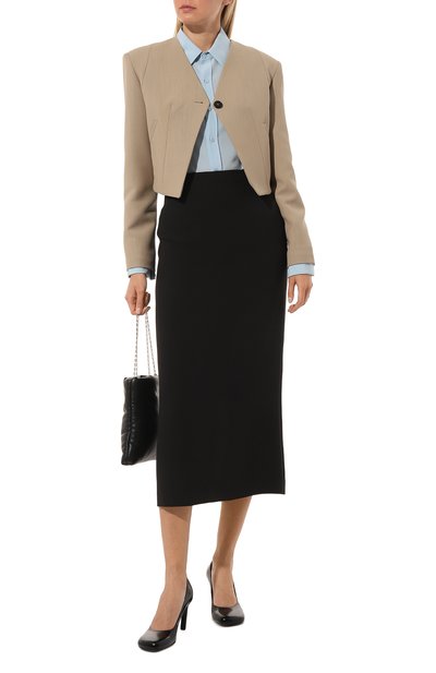 Кожаные туфли DRIES VAN NOTEN черного цвета по цене 59250 руб., арт. WS231-367/DD367, фото 2 Кожаные туфли DRIES VAN NOTEN, арт. WS231-367/DD367, фото 2