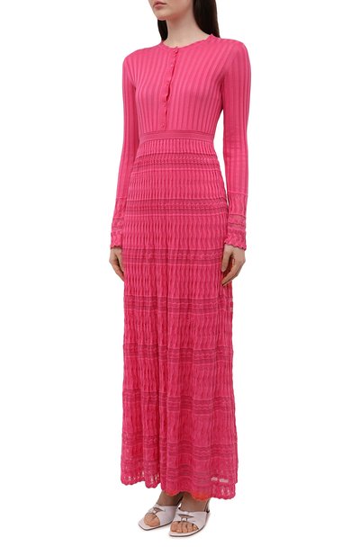 Платье из хлопка и вискозы M MISSONI, арт. 2DG00569/2K008G, фото 3