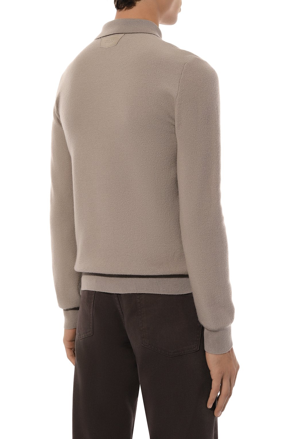 Поло из шерсти и кашемира ZILLI, арт. KZP001M0223VTRI00, фото 4