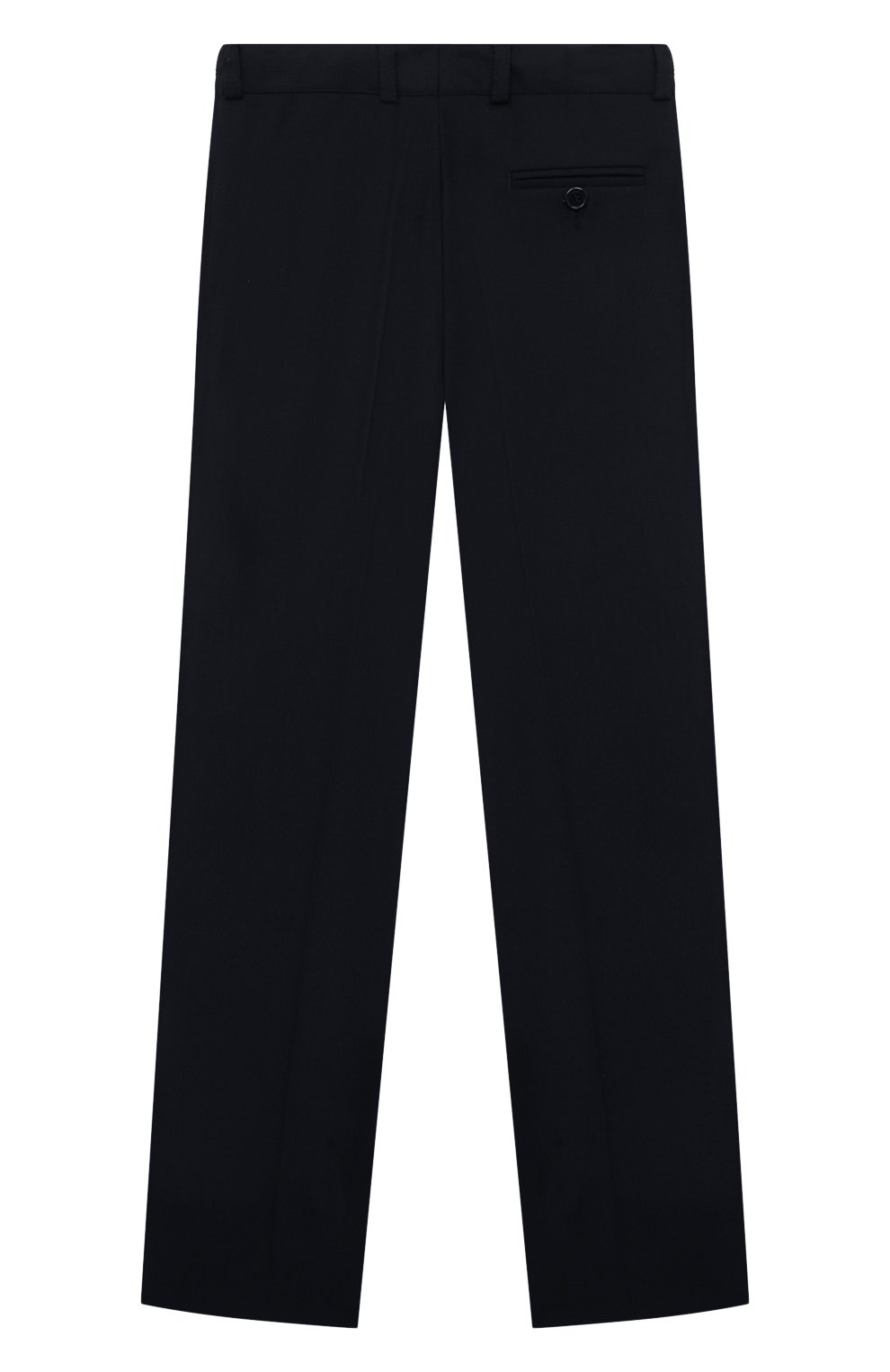 Шерстяные брюки ZHANNA & ANNA темно-синего цвета по цене 11000 руб., арт. ZALBP111020201, фото 2 Шерстяные брюки ZHANNA & ANNA, арт. ZALBP111020201, фото 2