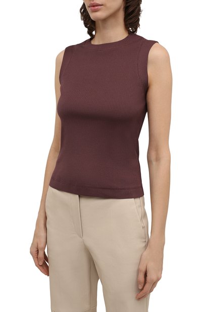 Хлопковый топ BRUNELLO CUCINELLI, арт. MH990BM100, фото 3
