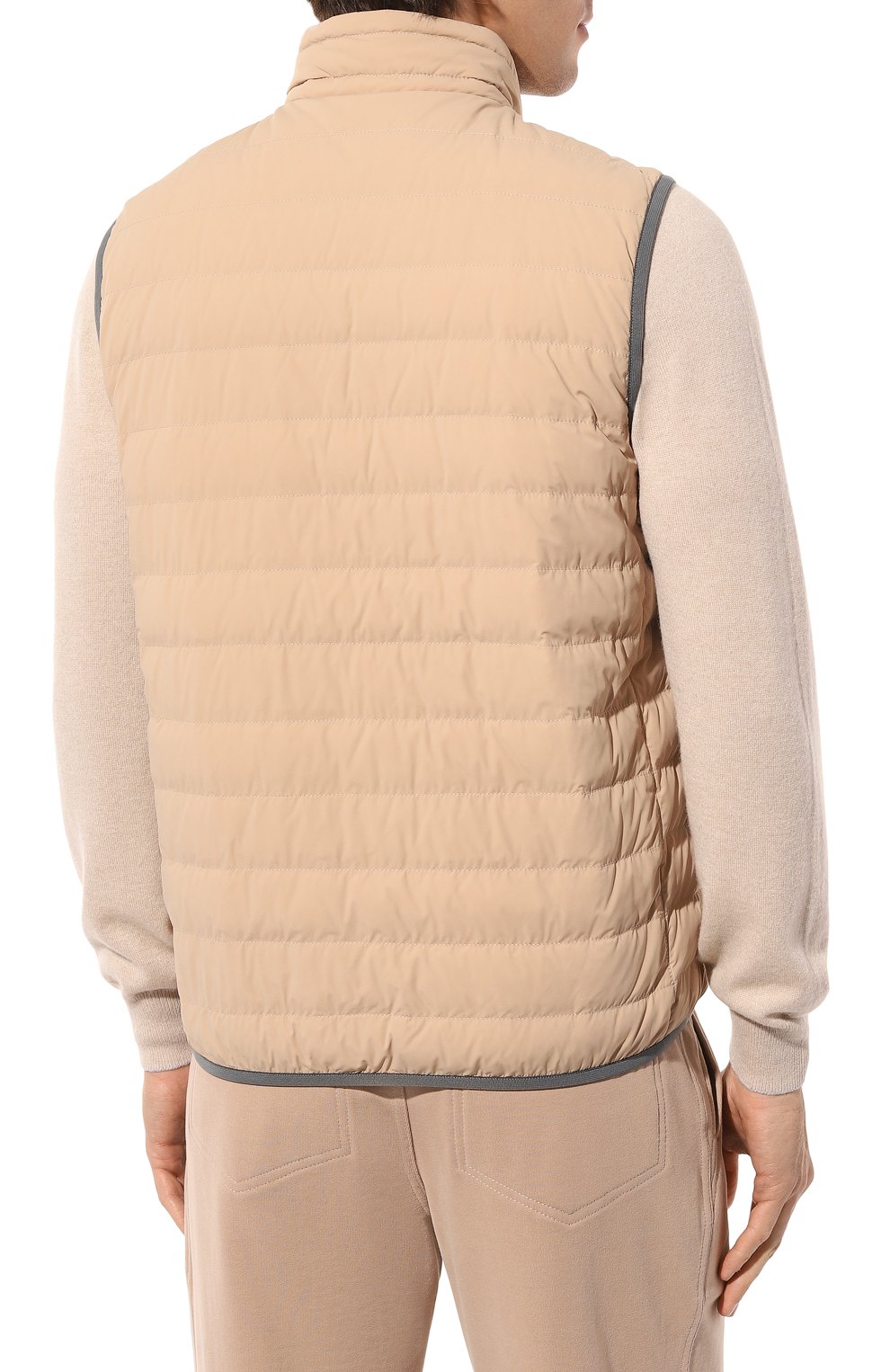 Пуховый жилет BRUNELLO CUCINELLI, арт. MM403B2226, фото 4