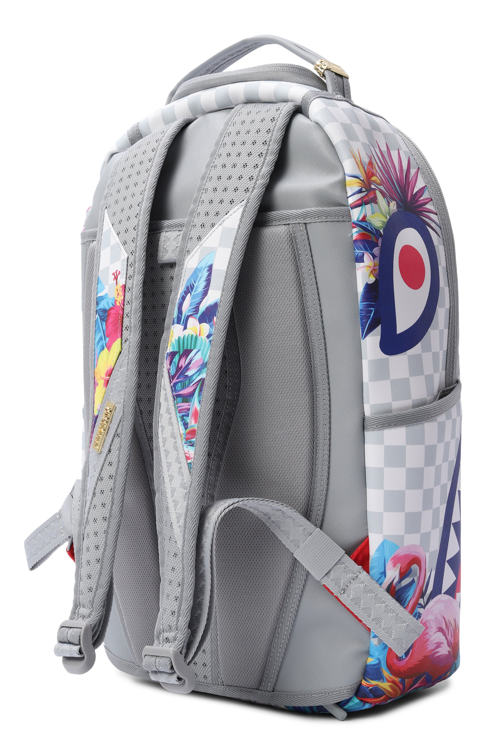 Рюкзак flowering jungle shark SPRAYGROUND, арт. 910B8625NSZ/CREAM FL0WERING JUNGLE SHARK DLXSV BAC, фото 2