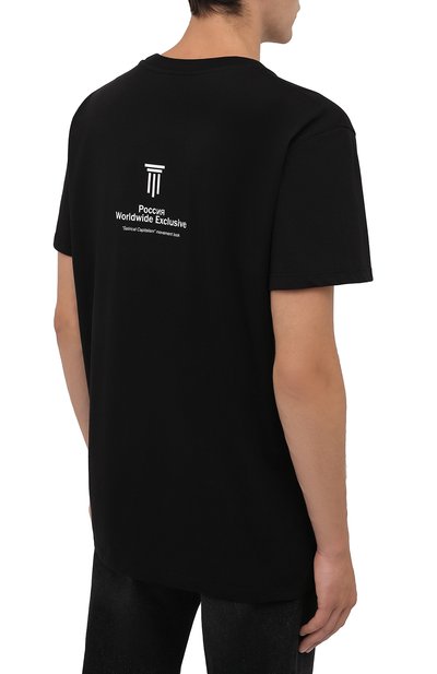 Хлопковая футболка DIEGO VENTURINO, арт. FW21-DV TS0 WWE-RLM, фото 4