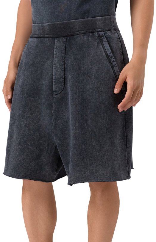 Хлопковые шорты Dsquared2 S74MU0924/S25030 Серый  S74MU0924/S25030 Фото 3