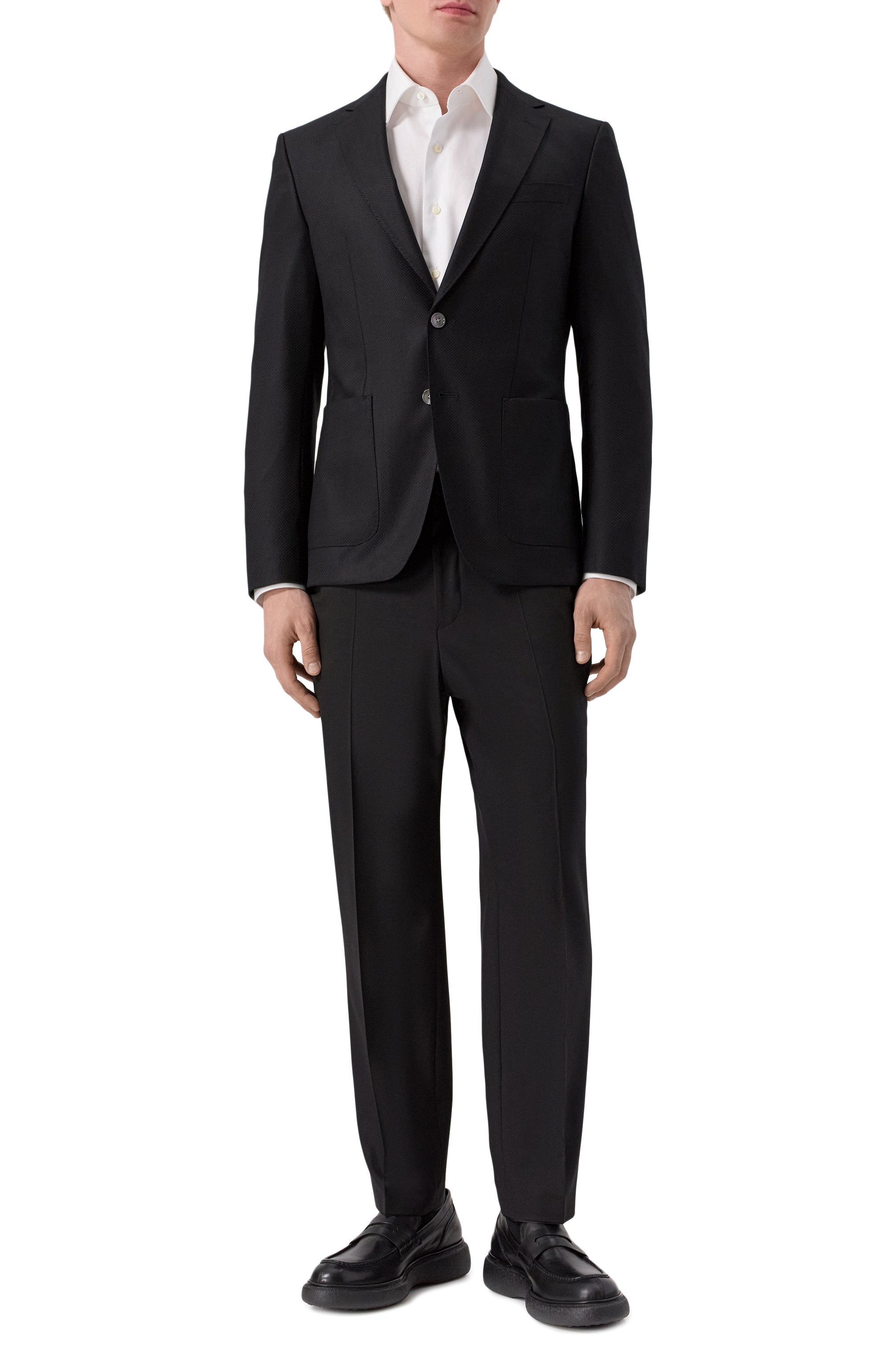 Шерстяной пиджак BOSS, арт. 50545880, фото 3