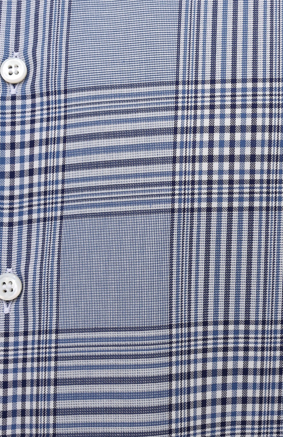 Хлопковая рубашка BRIONI голубого цвета по цене 59350 руб., арт. SCAY0L/P0022, фото 5 Хлопковая рубашка BRIONI, арт. SCAY0L/P0022, фото 5