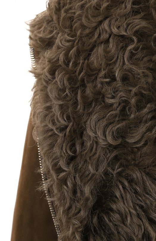 Дубленка из овчины Maslov WS234 Хаки  WS234 Фото 7