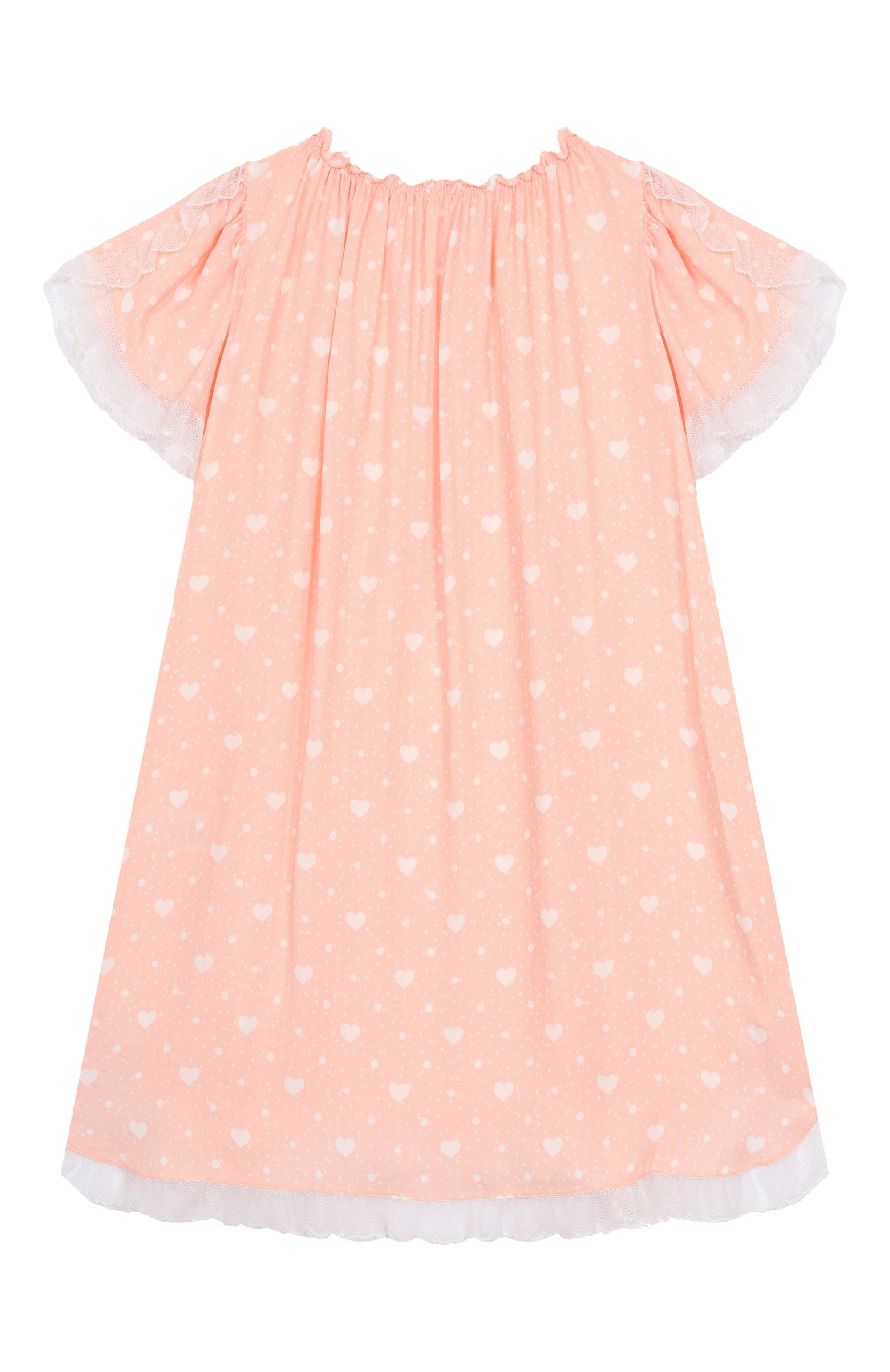 Ночная сорочка из вискозы AMIKI CHILDREN розового цвета по цене 14600 руб., арт. 0LIVIA, фото 2 Ночная сорочка из вискозы AMIKI CHILDREN, арт. 0LIVIA, фото 2