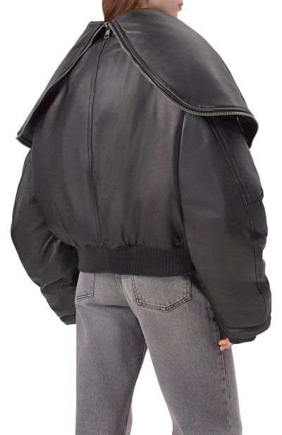 Утепленный бомбер THE ATTICO, арт. 247WCB62/L054, фото 4