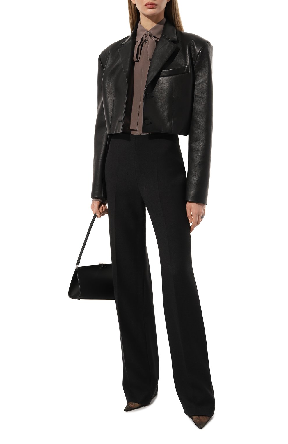 Шелковая блузка GUCCI, арт. 577059 ZAAOG, фото 2