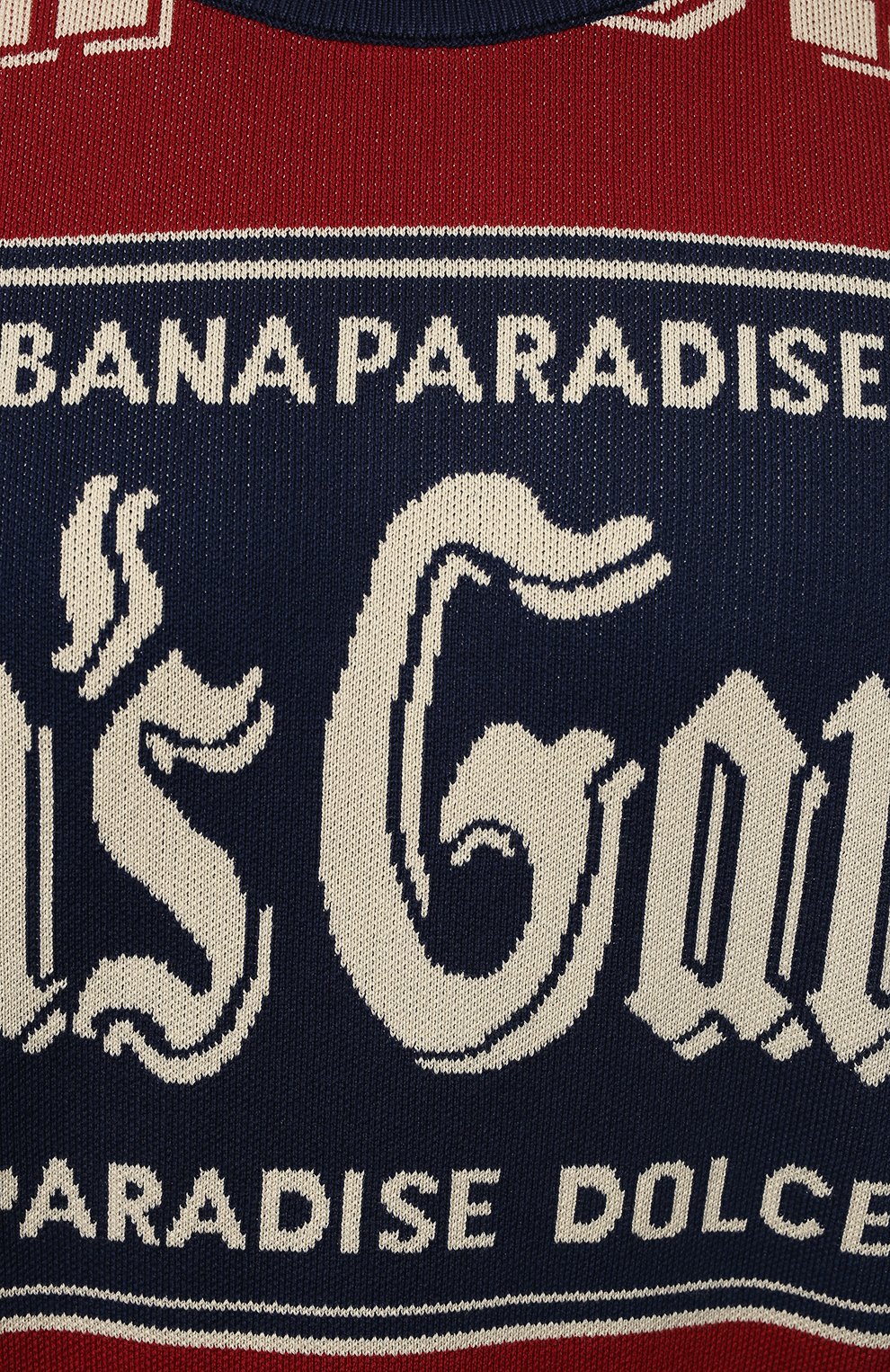 Хлопковый свитер DOLCE & GABBANA, арт. GXJ86T/JACQ2, фото 5