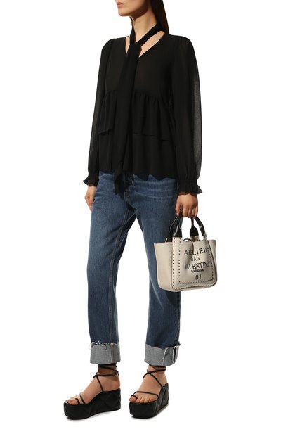 Кожаные босоножки LE SILLA, арт. 2588U040M1PPFAK, фото 2