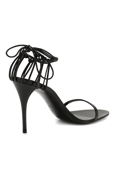 Кожаные босоножки lexi SAINT LAURENT, арт. 606493/1N800, фото 4