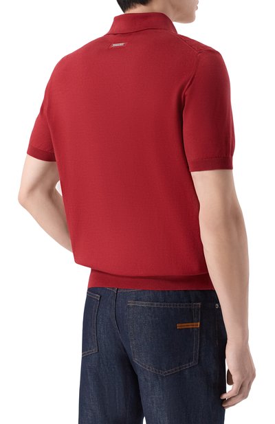 Поло из шелка и хлопка STEFANO RICCI, арт. K818110P13/F26176, фото 4