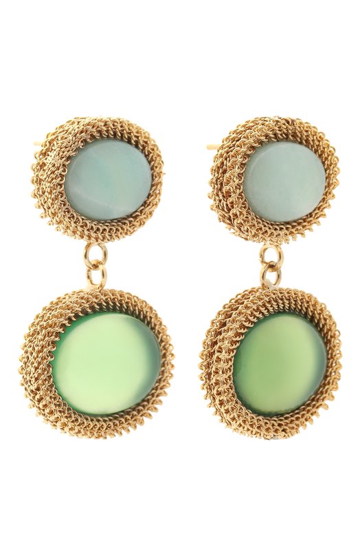 Серьги Crystalline Jewellery 304 Зелёный  304 Фото 3