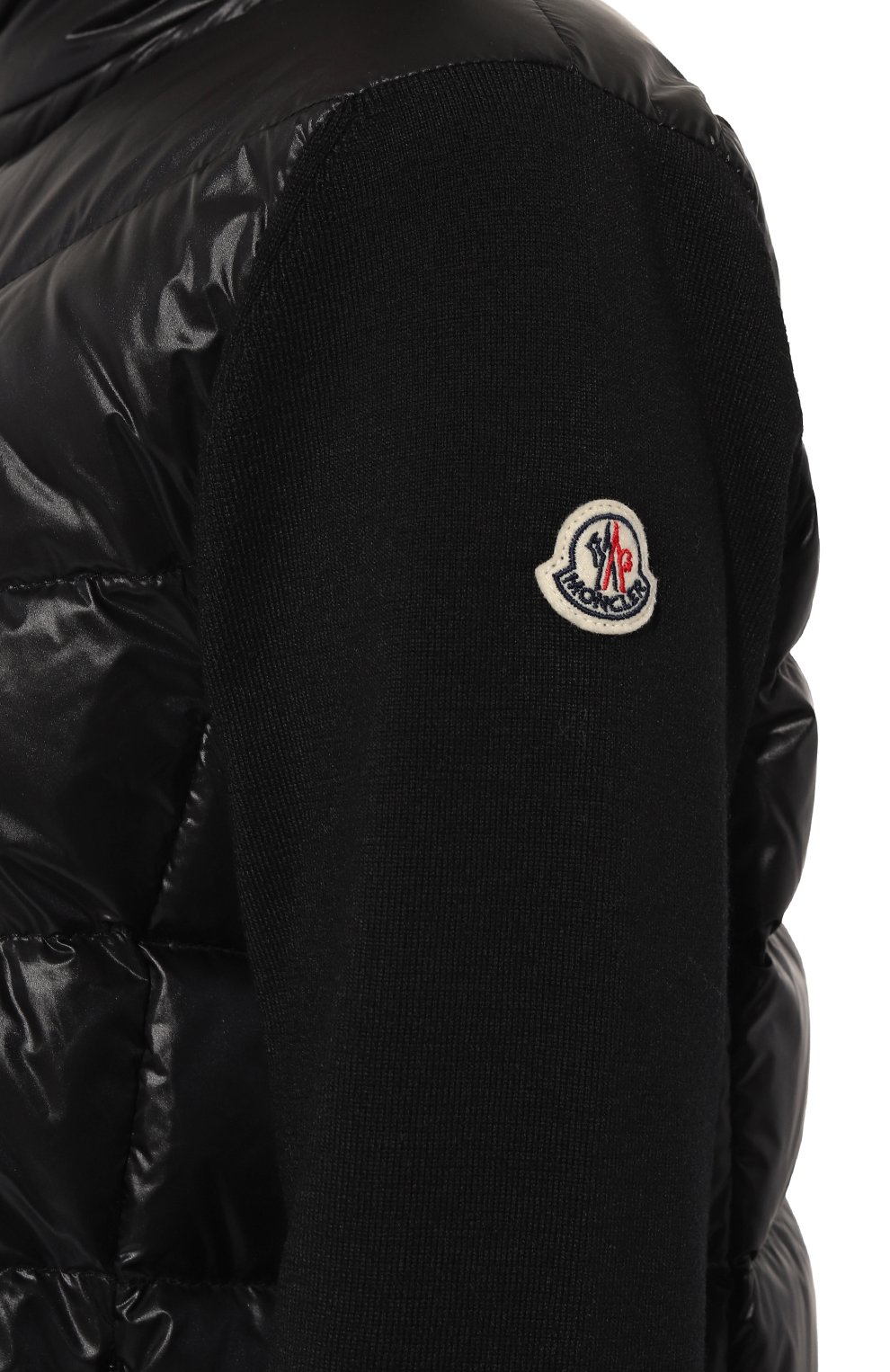 Пуховая куртка MONCLER черного цвета по цене 126000 руб., арт. 9B000-24-M1131, фото 5 Пуховая куртка MONCLER, арт. 9B000-24-M1131, фото 5