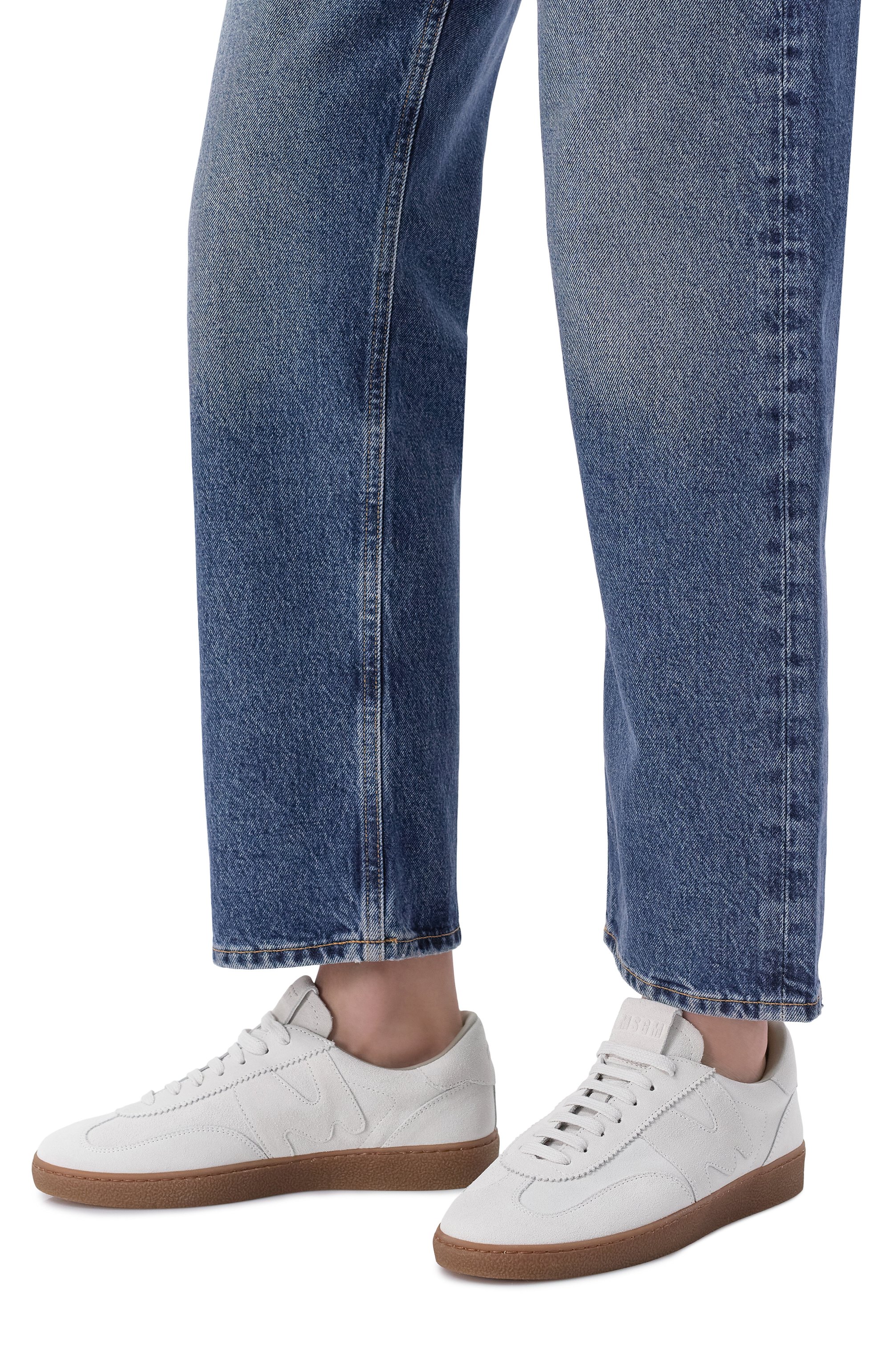 Замшевые кеды retro MSGM, арт. 4041MDS021/996, фото 2