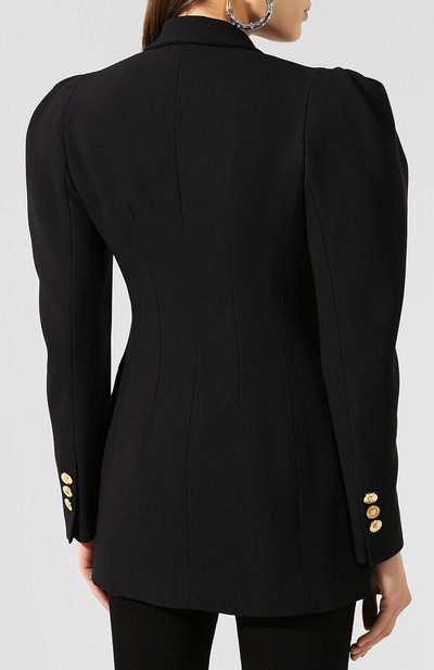 Жакет VERSACE черного цвета по цене 370000 руб., арт. A85356/A212457, фото 4 Жакет VERSACE, арт. A85356/A212457, фото 4