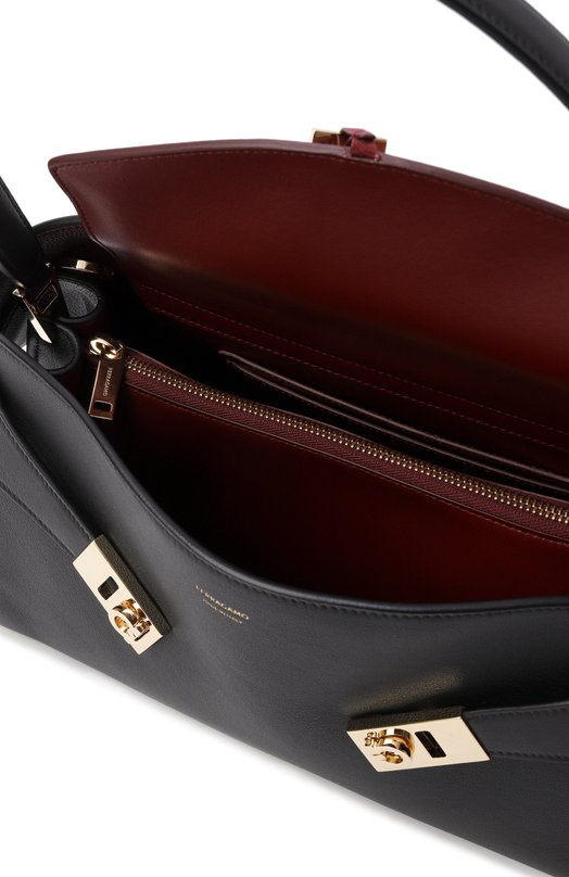 Сумка Hug Soft medium Ferragamo 219816/787834 Чёрный  219816/787834 Фото 5