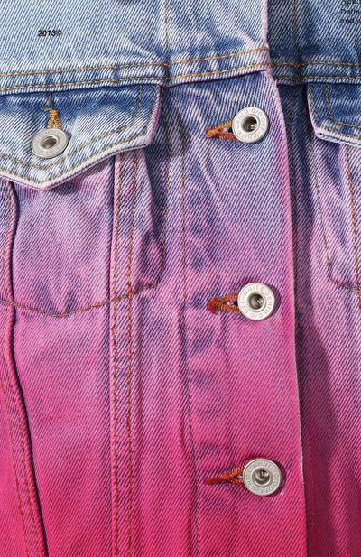 Джинсовая куртка OFF-WHITE, арт. 0WYE008R207730977128, фото 5