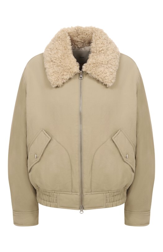 Утепленный бомбер Dunst UDJU5D125I2 Бежевый UDJU5D125I2