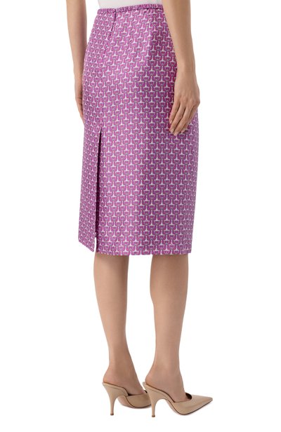 Шелковая юбка GUCCI, арт. 853416/ZAU00, фото 4