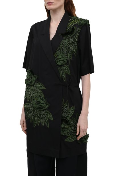 Хлопковая рубашка DRIES VAN NOTEN, арт. 211-10716-2293, фото 3