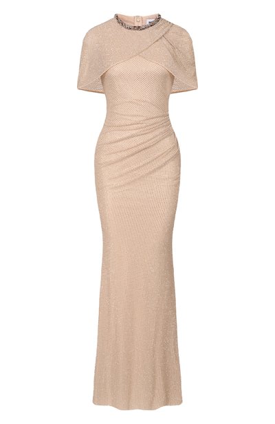 Женское платье с отделкой стразами SELF-PORTRAIT, арт. RS26502XCH