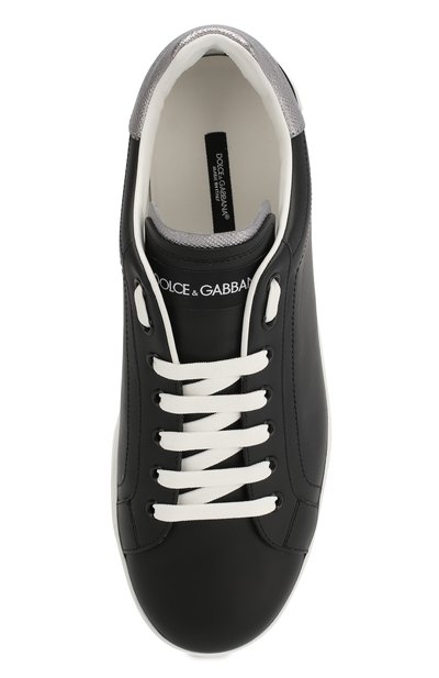 Кожаные кеды portofino DOLCE & GABBANA, арт. 0111/CS1587/AH527, фото 5