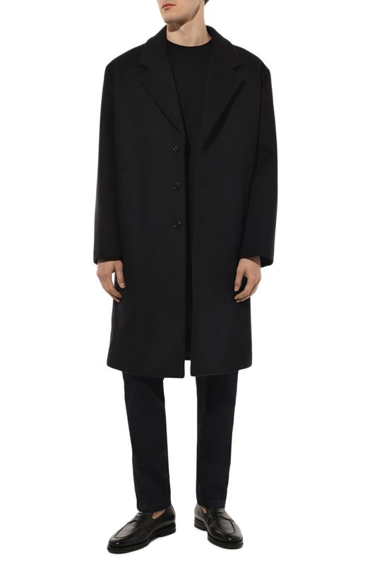 Футболка из вискозы и кашемира Giorgio Armani 3RSM68/SJLDZ Синий  3RSM68/SJLDZ Фото 2