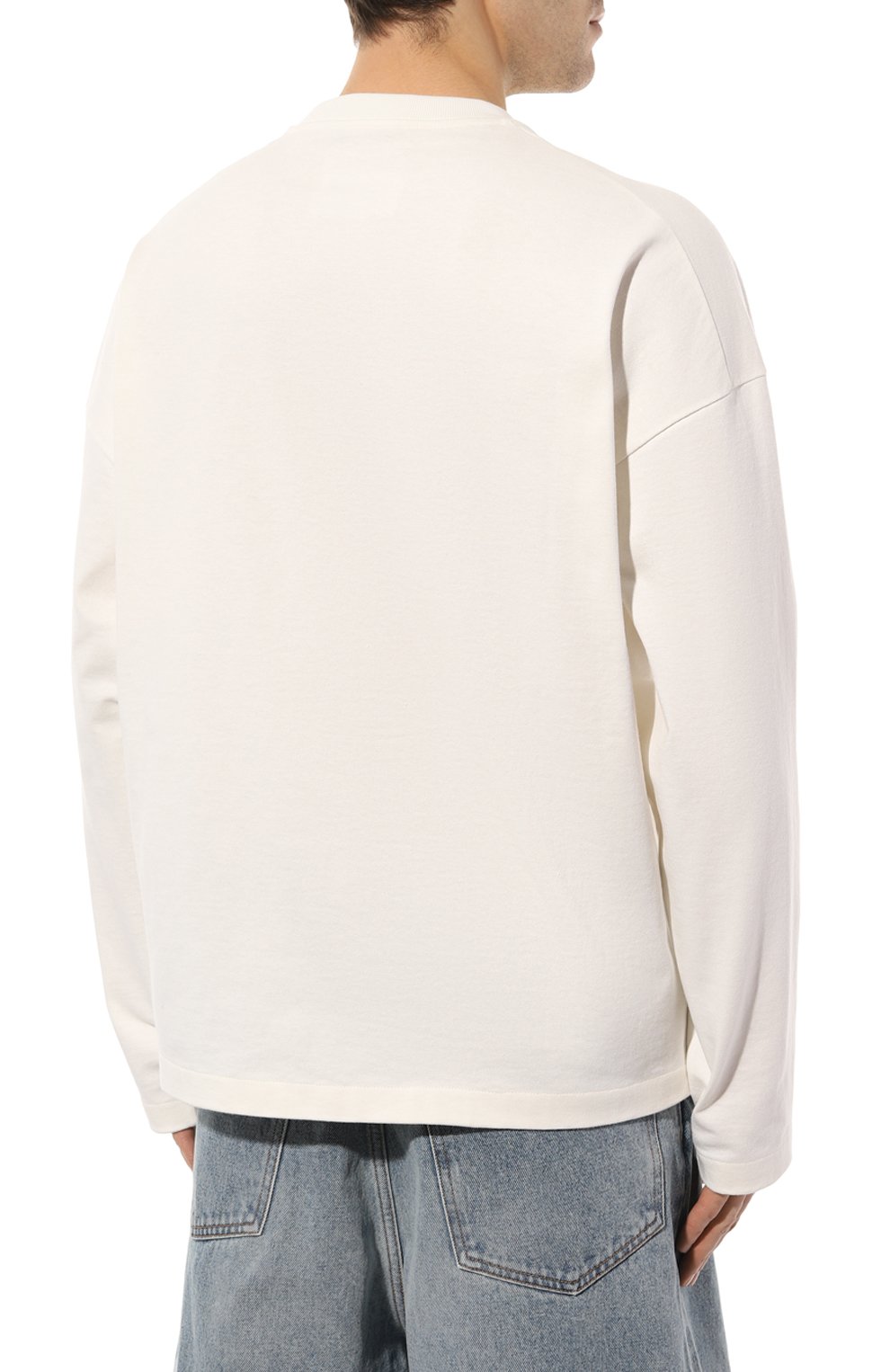 Хлопковый лонгслив JIL SANDER, арт. J22GC0136/J45148, фото 4