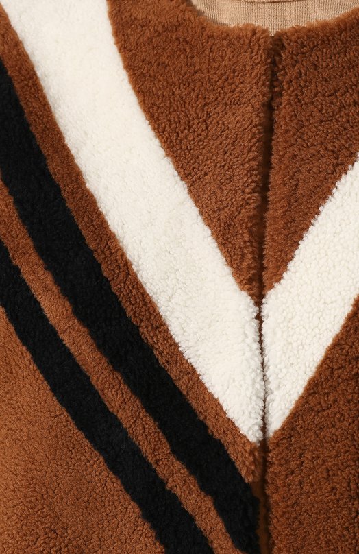 Меховое пальто Ines&Marechal Коричневый, фото 5