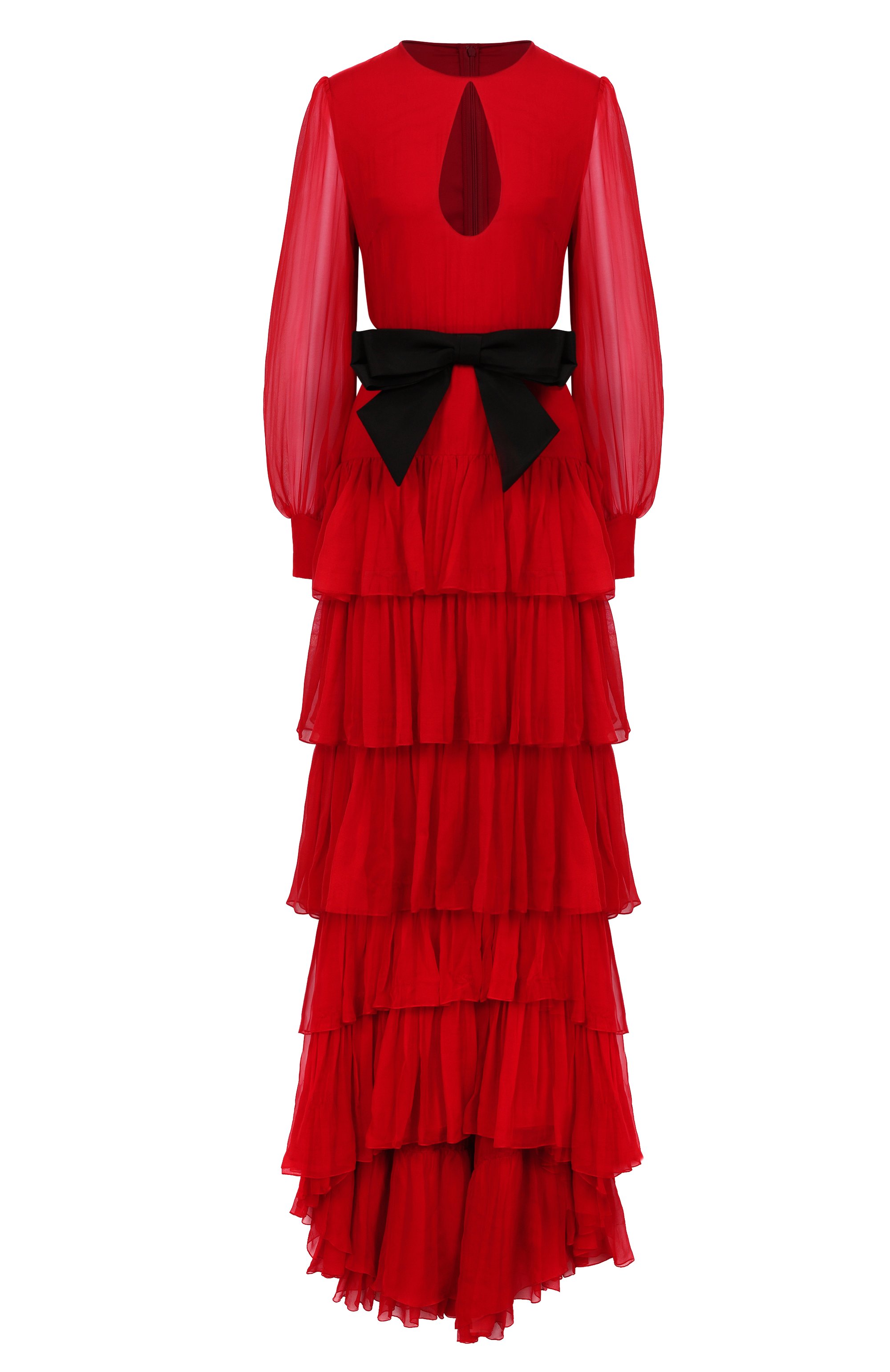 Шелковое платье VALENTINO, арт. 6B0VDL30/2UP, фото 1