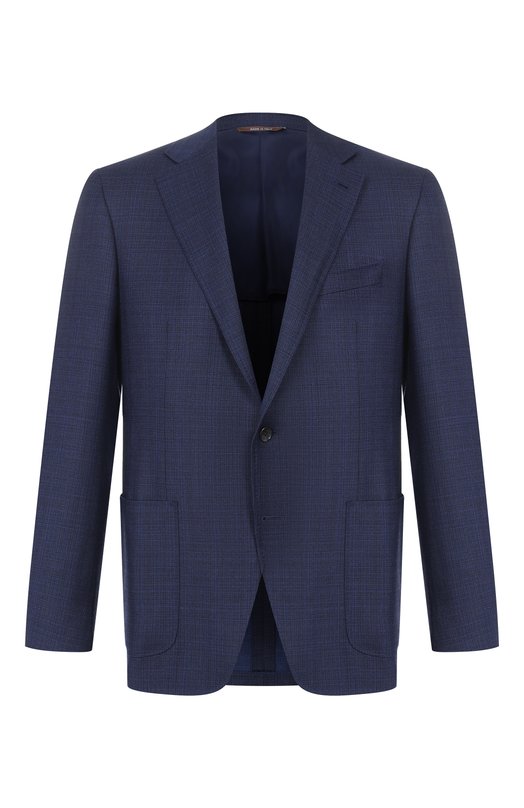 Шерстяной пиджак Canali 23275-CF00863 Синий 23275-CF00863
