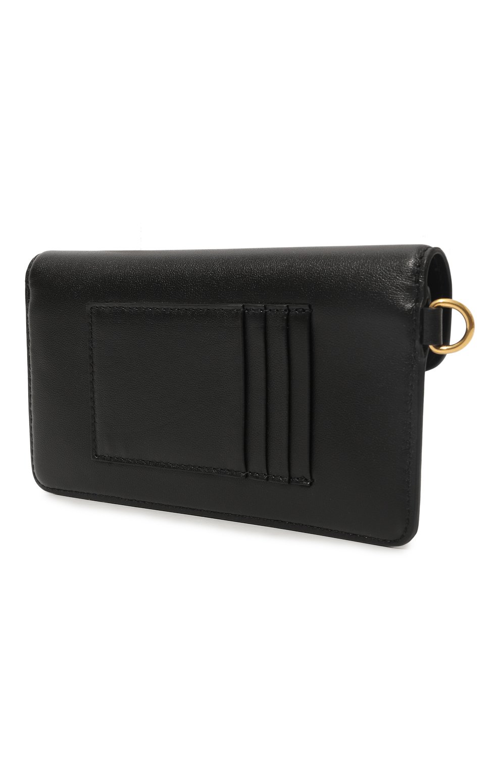 Кожаный чехол для телефона VALENTINO черного цвета по цене 99400 руб., арт. 2Y2P0T59/LMG, фото 3 Кожаный чехол для телефона VALENTINO, арт. 2Y2P0T59/LMG, фото 3