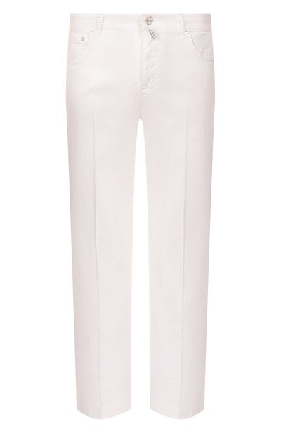 Мужские брюки изо льна и хлопка KITON, арт. UPR005LK0603F14