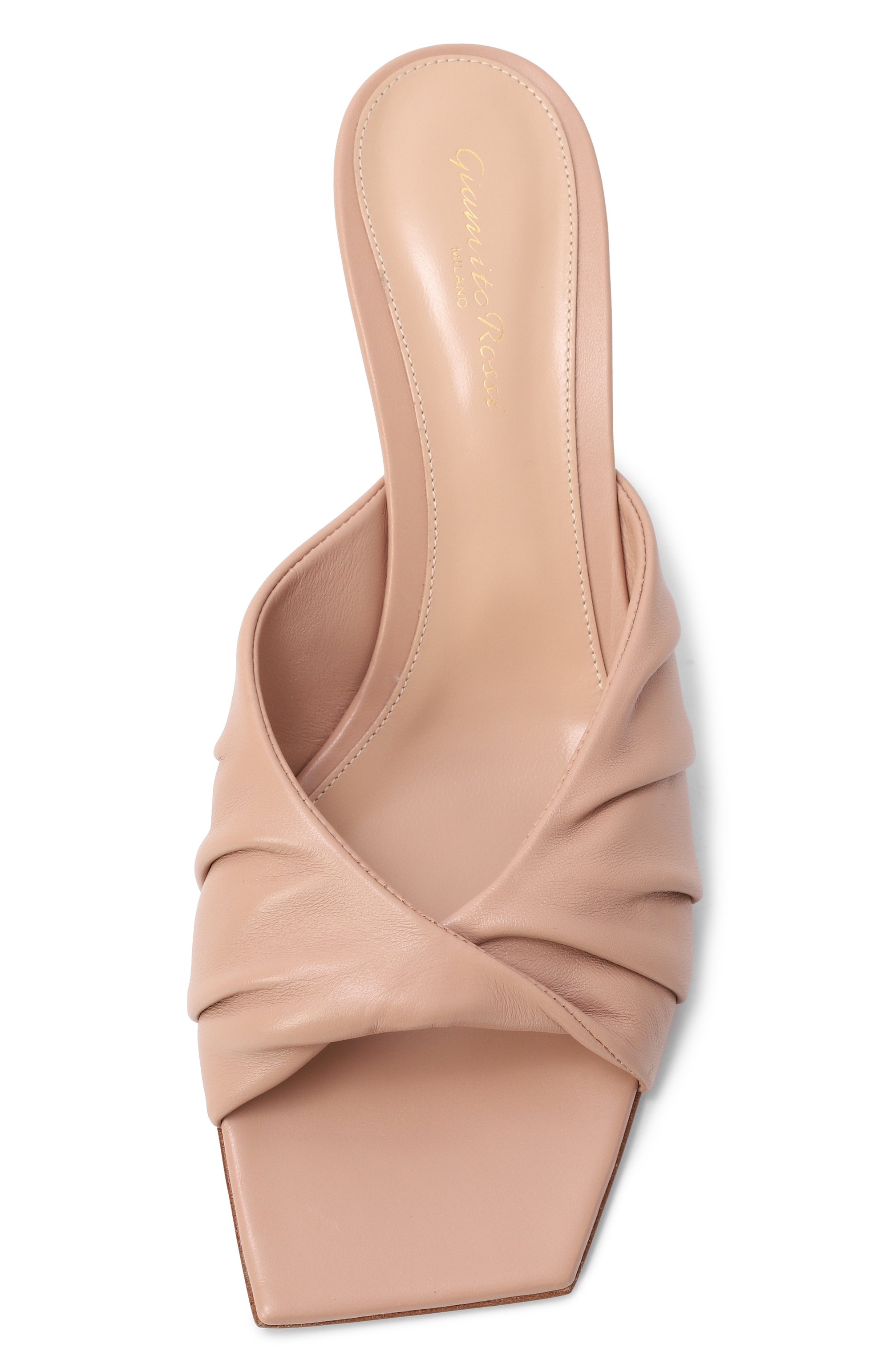 Кожаные мюли selene 55 GIANVITO ROSSI, арт. G10011.55RIC.NAPPEAH, фото 6