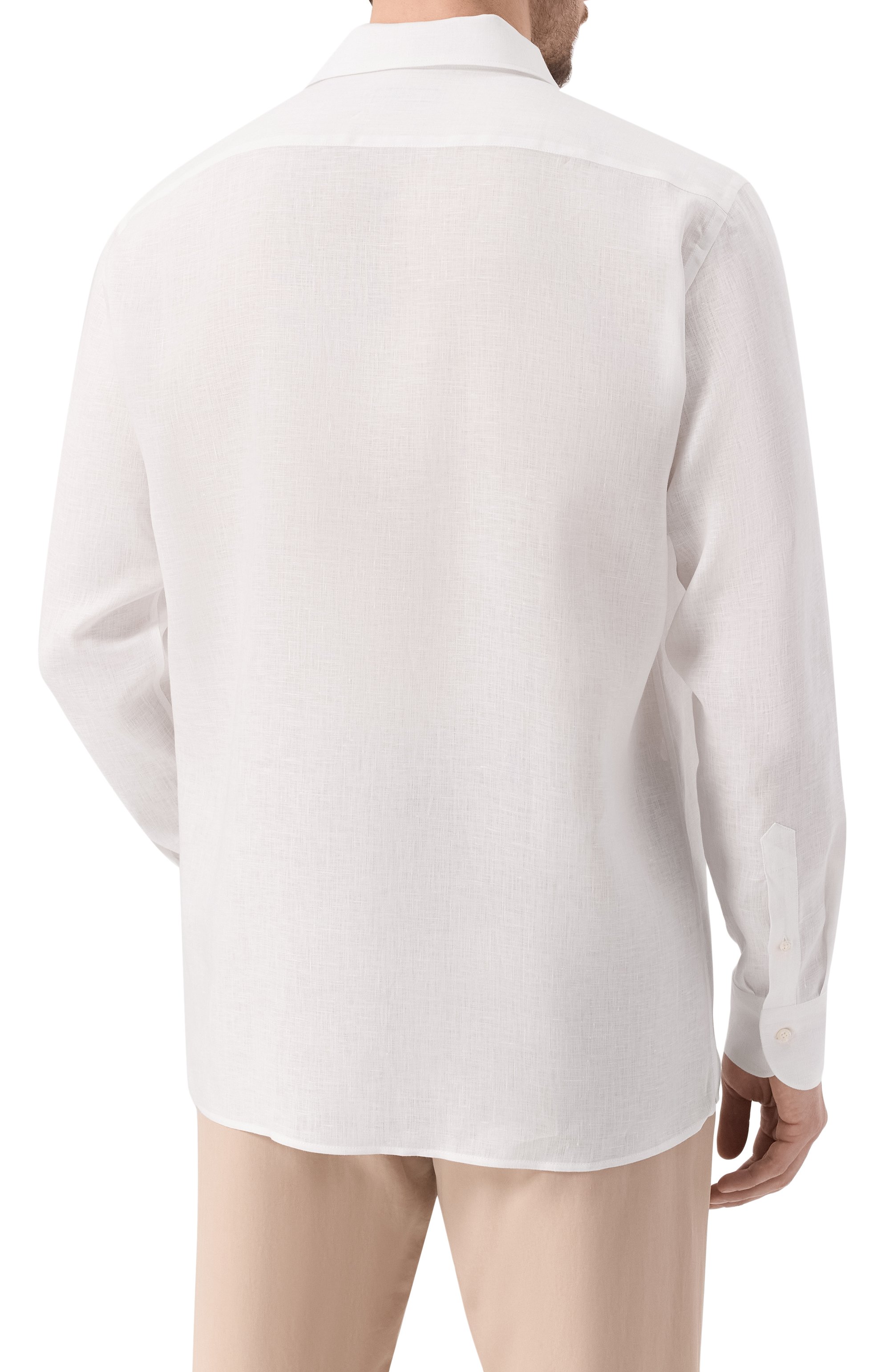 Льняная рубашка COLOMBO, арт. CM00375/T10553, фото 4