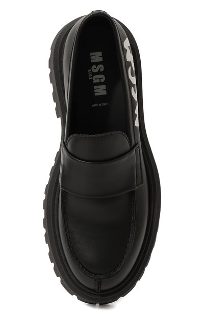 Кожаные лоферы MSGM KIDS, арт. 76260/28-35, фото 4