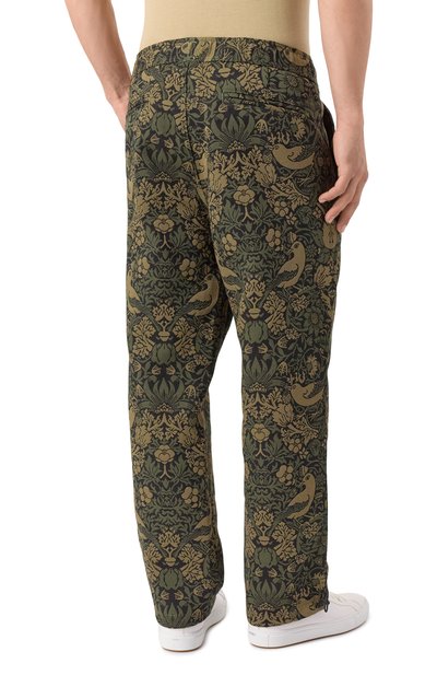 Брюки HUGO хаки цвета по цене 19950 руб., арт. 50541376, фото 4 Брюки HUGO, арт. 50541376, фото 4