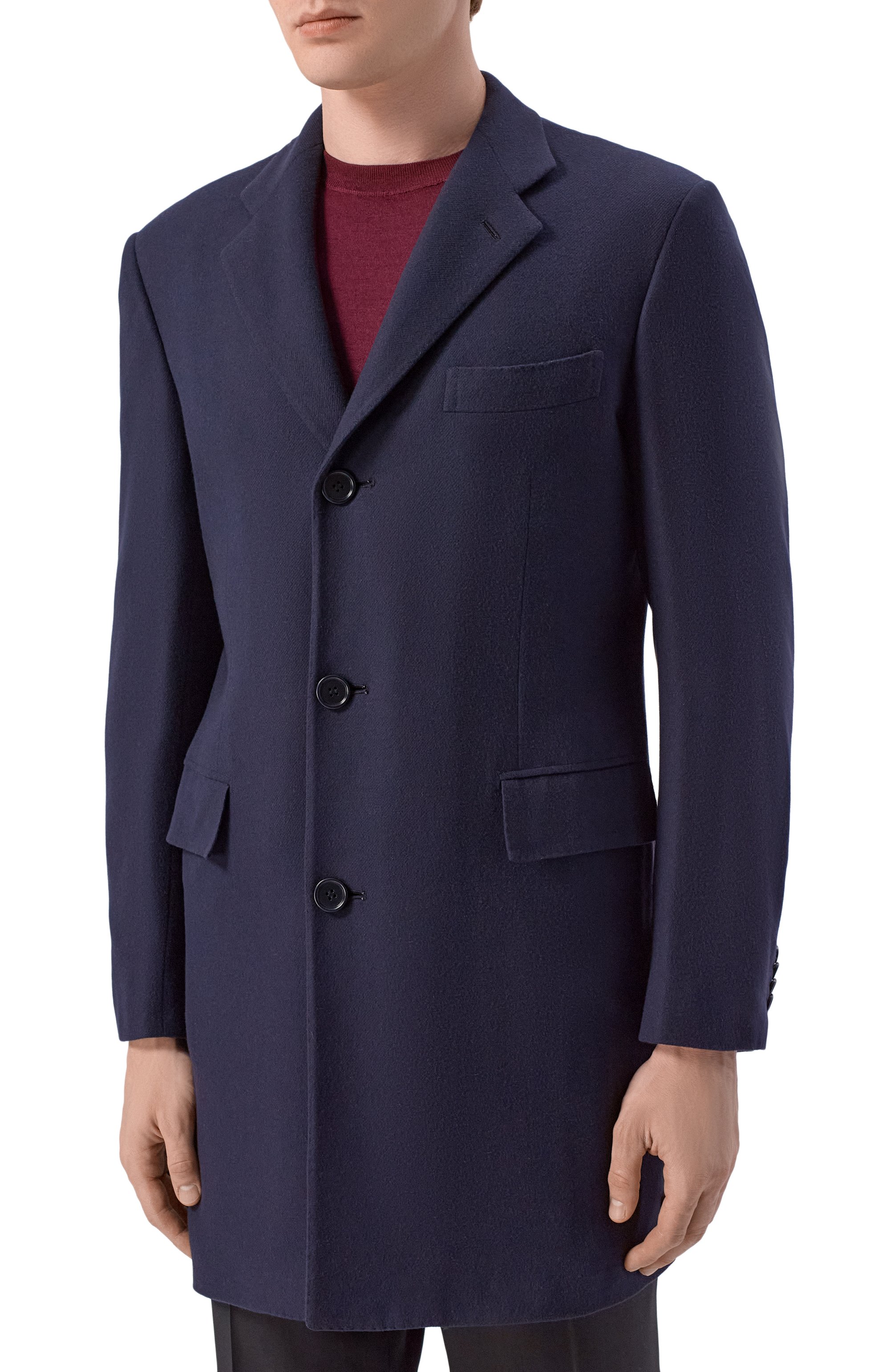 Пальто из шерсти викун ьи KITON, арт. US031/7H89, фото 3