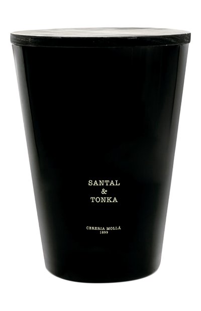Свеча santal &amp; tonka (3500g) CERERIA MOLLA 1899, арт. 8424405050187