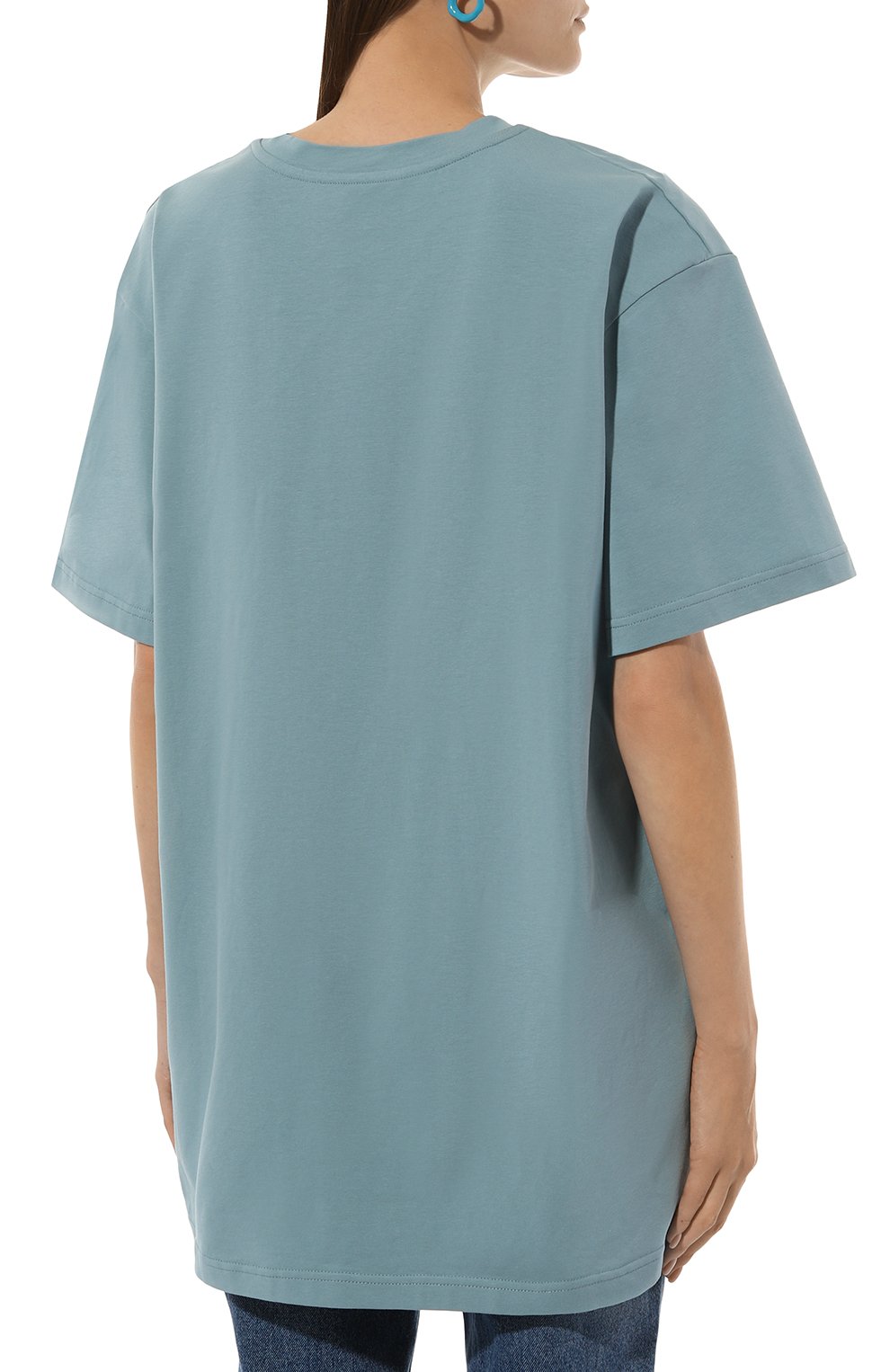 Хлопковая футболка EVERREVER, арт. RE-TS-PR-BLUE-01, фото 4