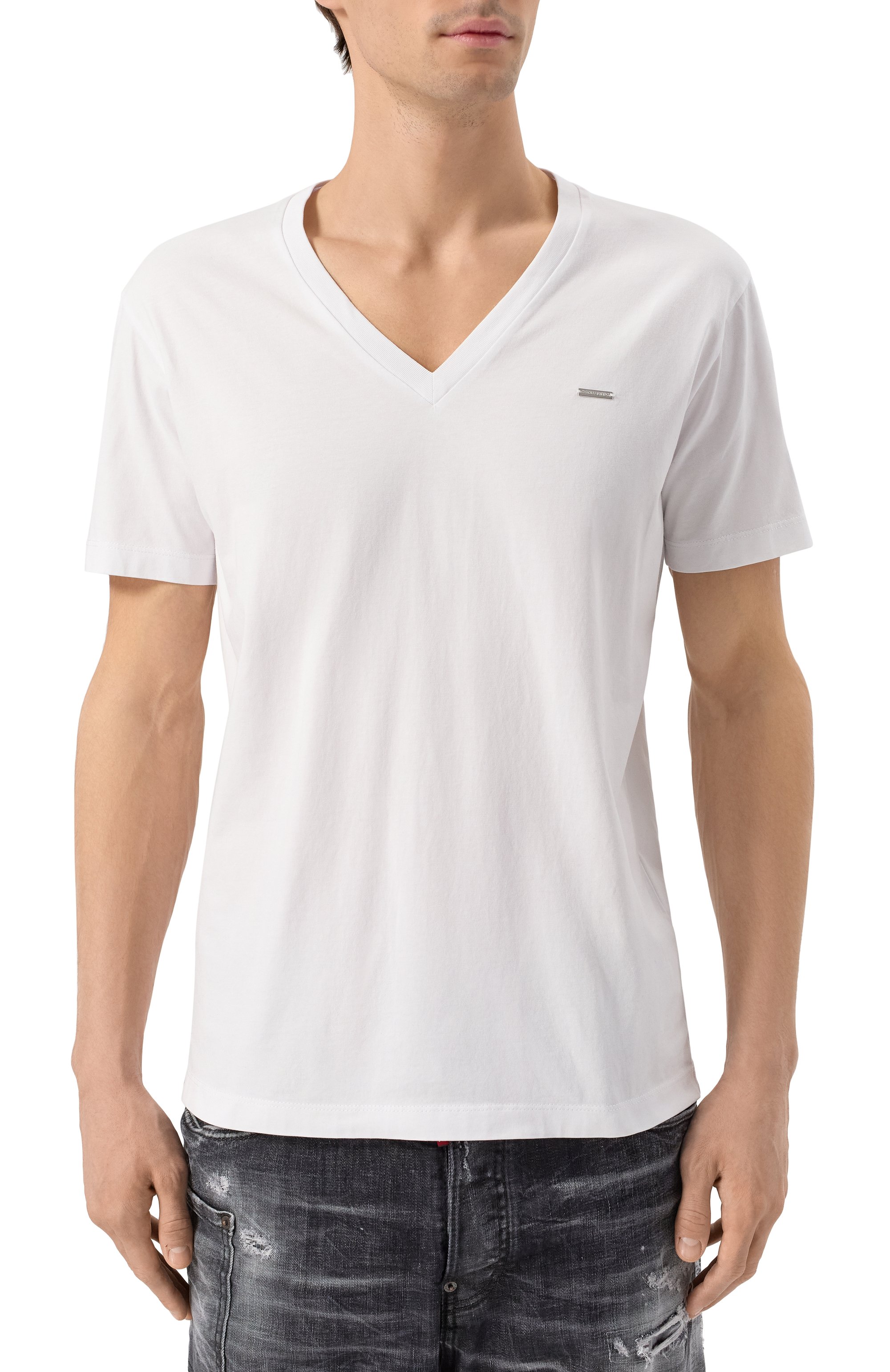 Хлопковая футболка DSQUARED2, арт. S74GD1254/D20020, фото 3