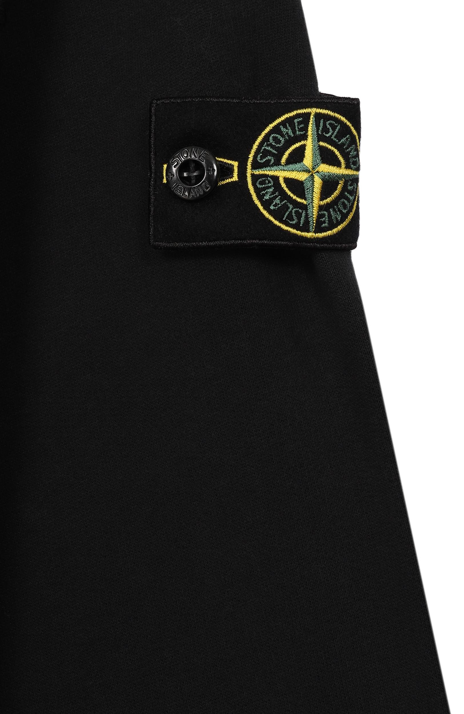 Хлопковый свитшот STONE ISLAND, арт. L2S166100007/S0A20, фото 3