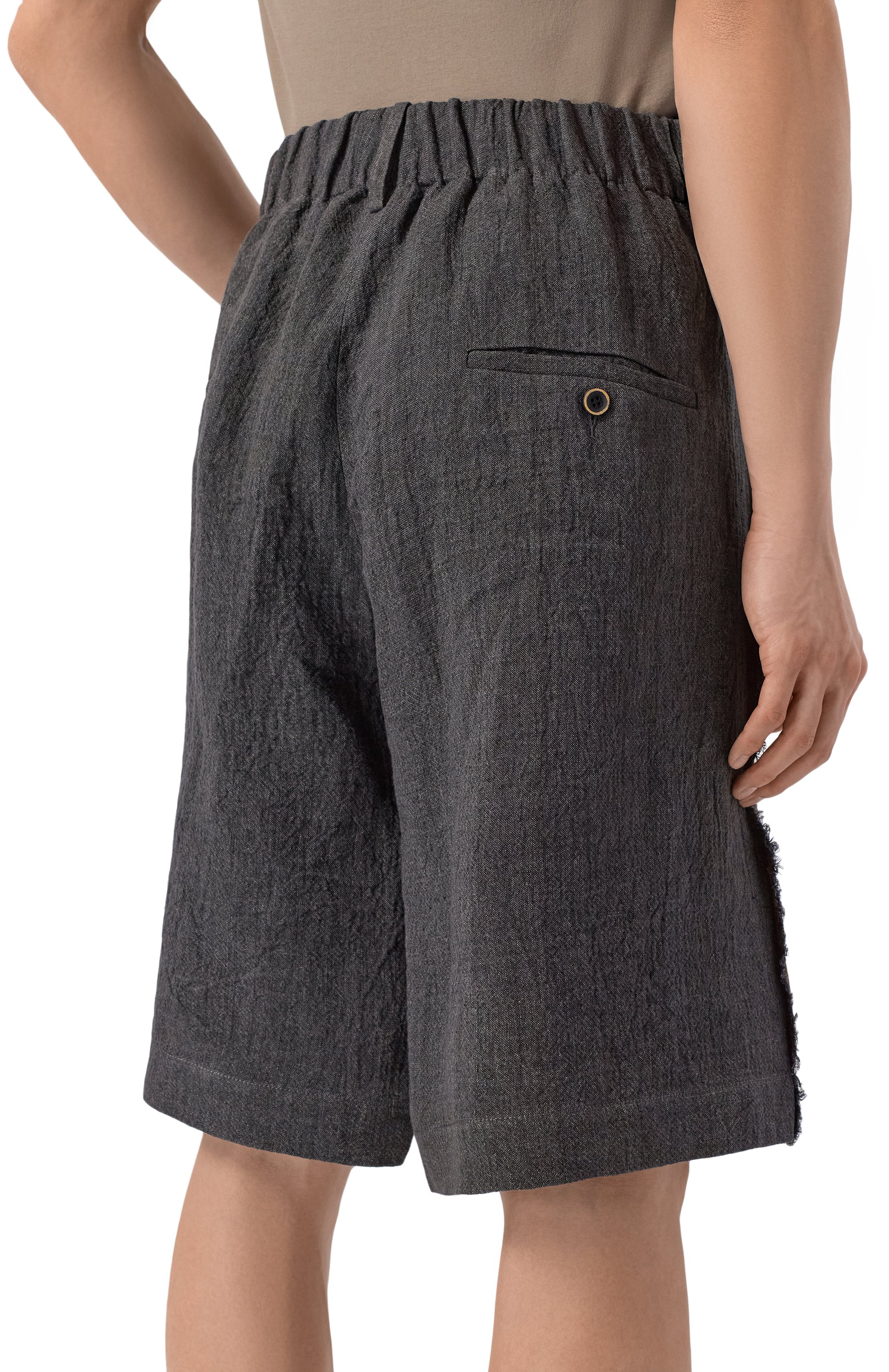 Льняные шорты UMA WANG, арт. UM3526, фото 4